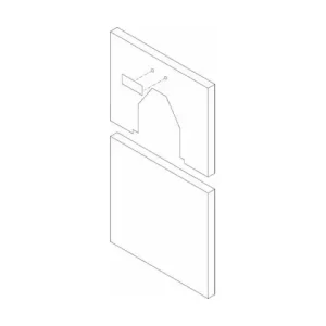 Rabatt Buderus 8718590708 Vorderwand SB325 everp