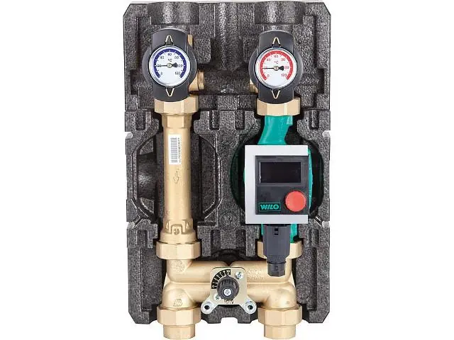 Preisknaller Heizkreisset K38 Heat Bloc DN25(1') mit 4-Wegemischer ohne Pumpe