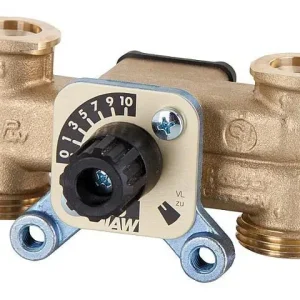 3 Wege Mischer DN20 F3/4'xG1'AG A=90mm kurze Mischerwelle Nur Für Kurze Zeit