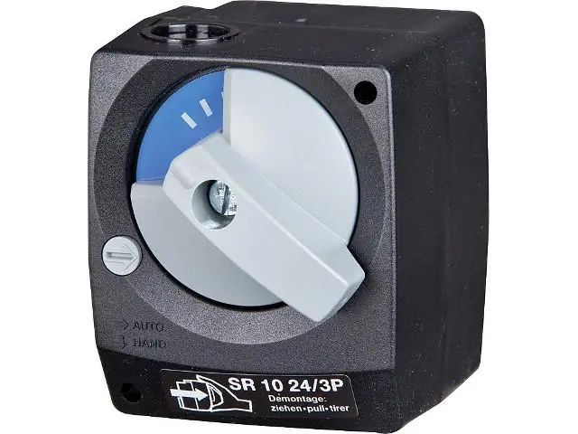 Kracherpreis Stellmotor SR 10-24/3P 24V AC/DC 3-Punkt-Regelung 10NM 140sek./ 90° mit Anbausatz