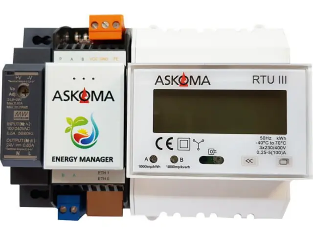 Energiemanager ASKOSET plus, inkl. Netzteil 24V und Zweirichtungs-Stromzähler Saisonangebot